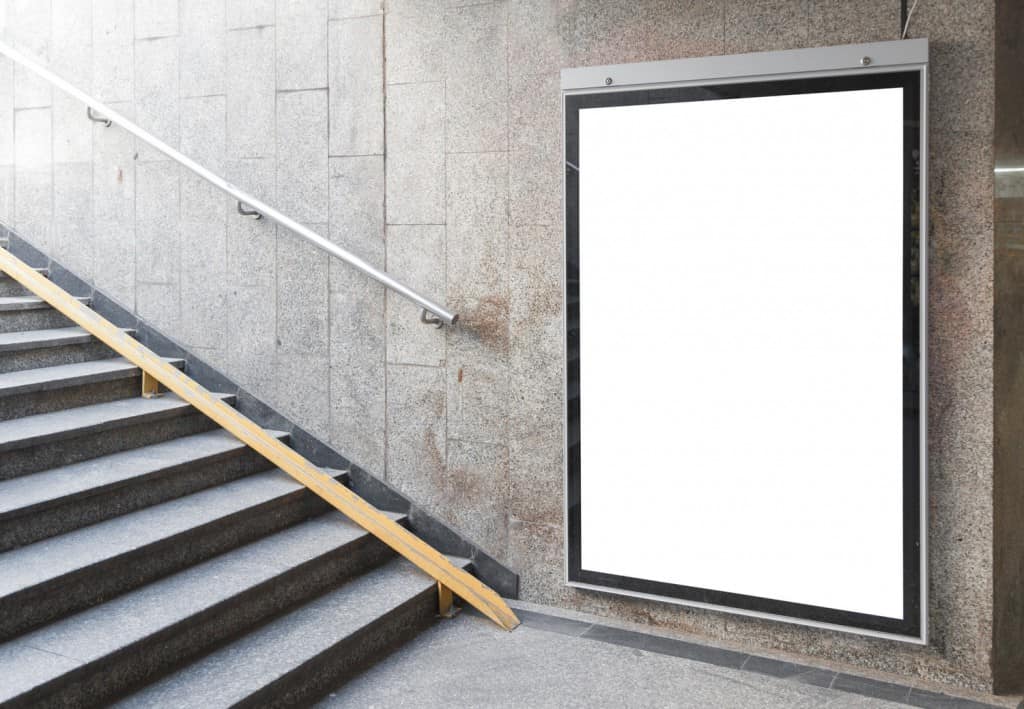 Besondere Werbeschilder für gezielte Werbung
